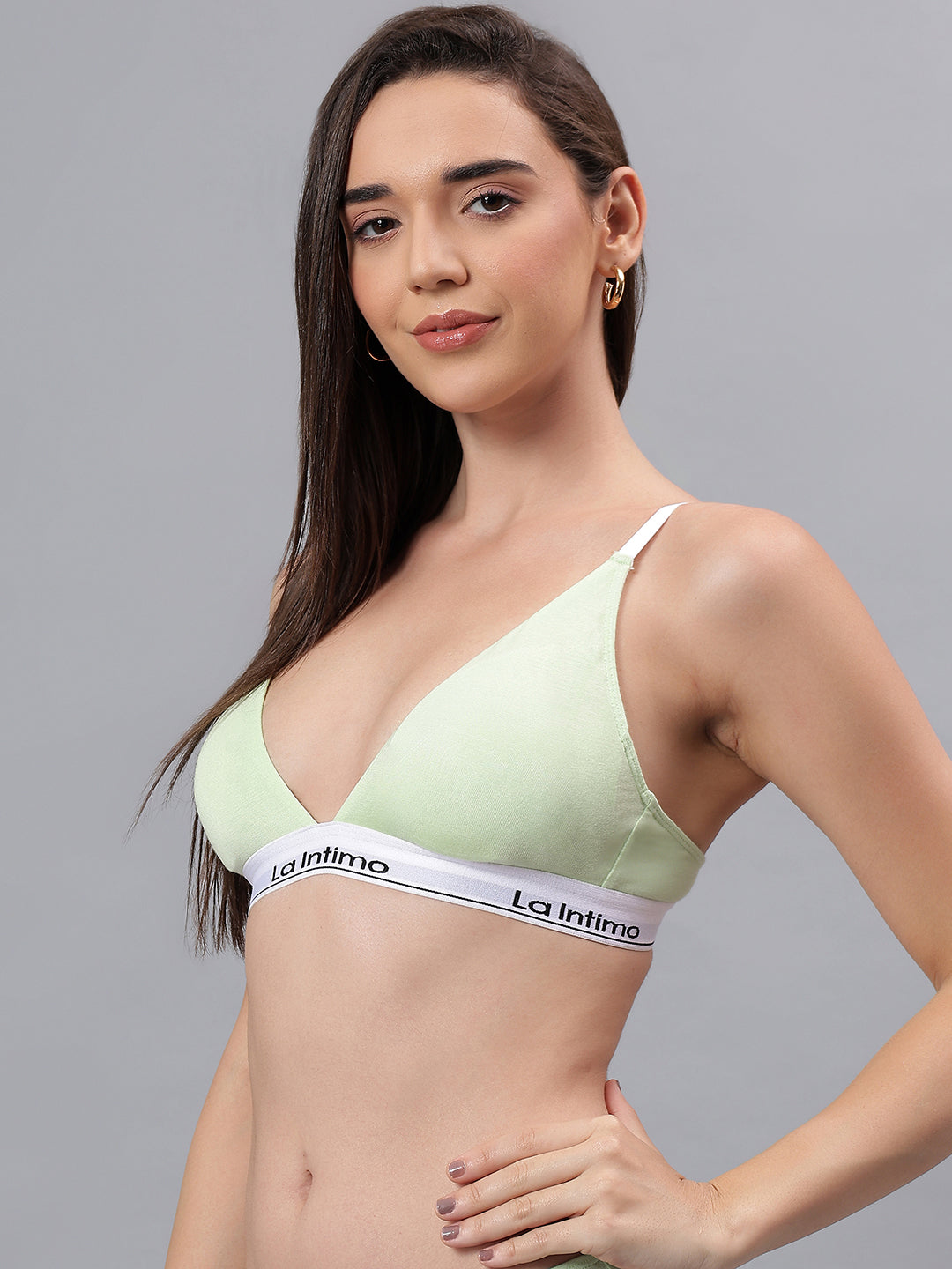Adjustable Straps Semi-Padded Bralette