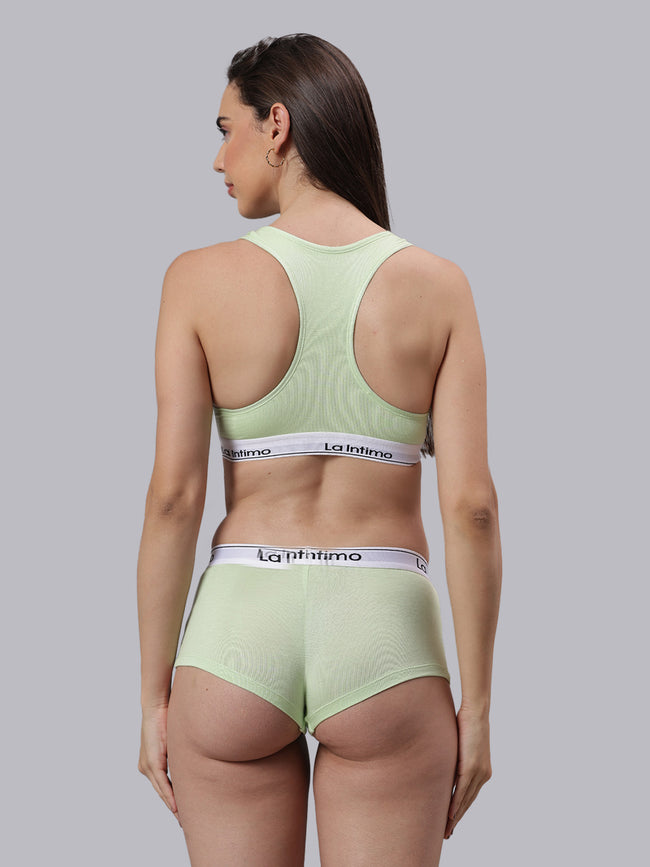 Women Classic Comfort RacerBack Combo Set