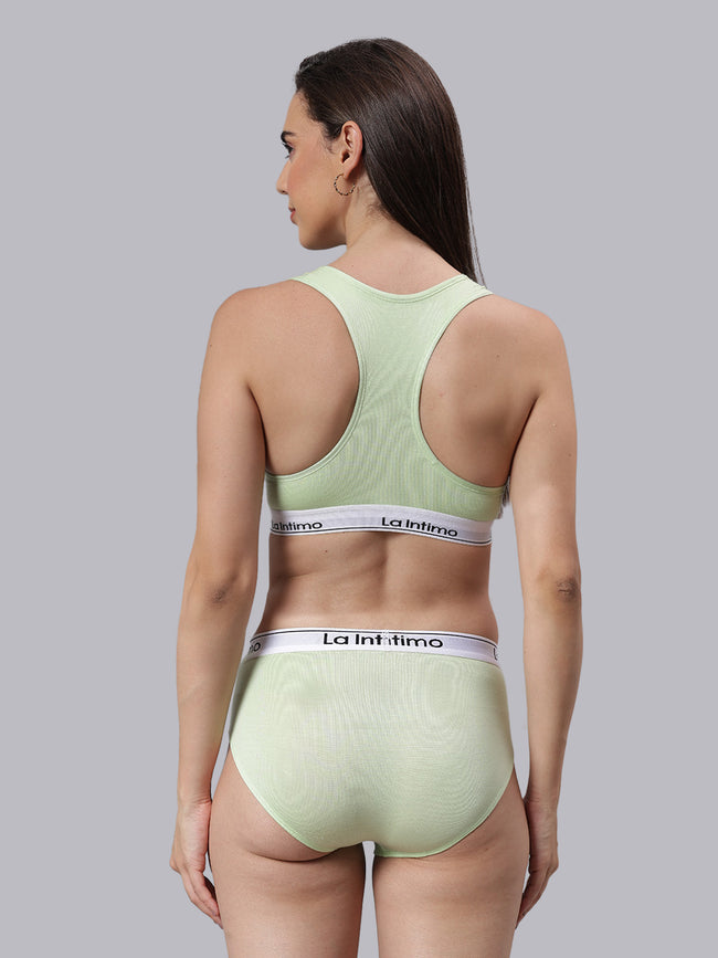 Women Laidback Hipster RacerBack Combo Set