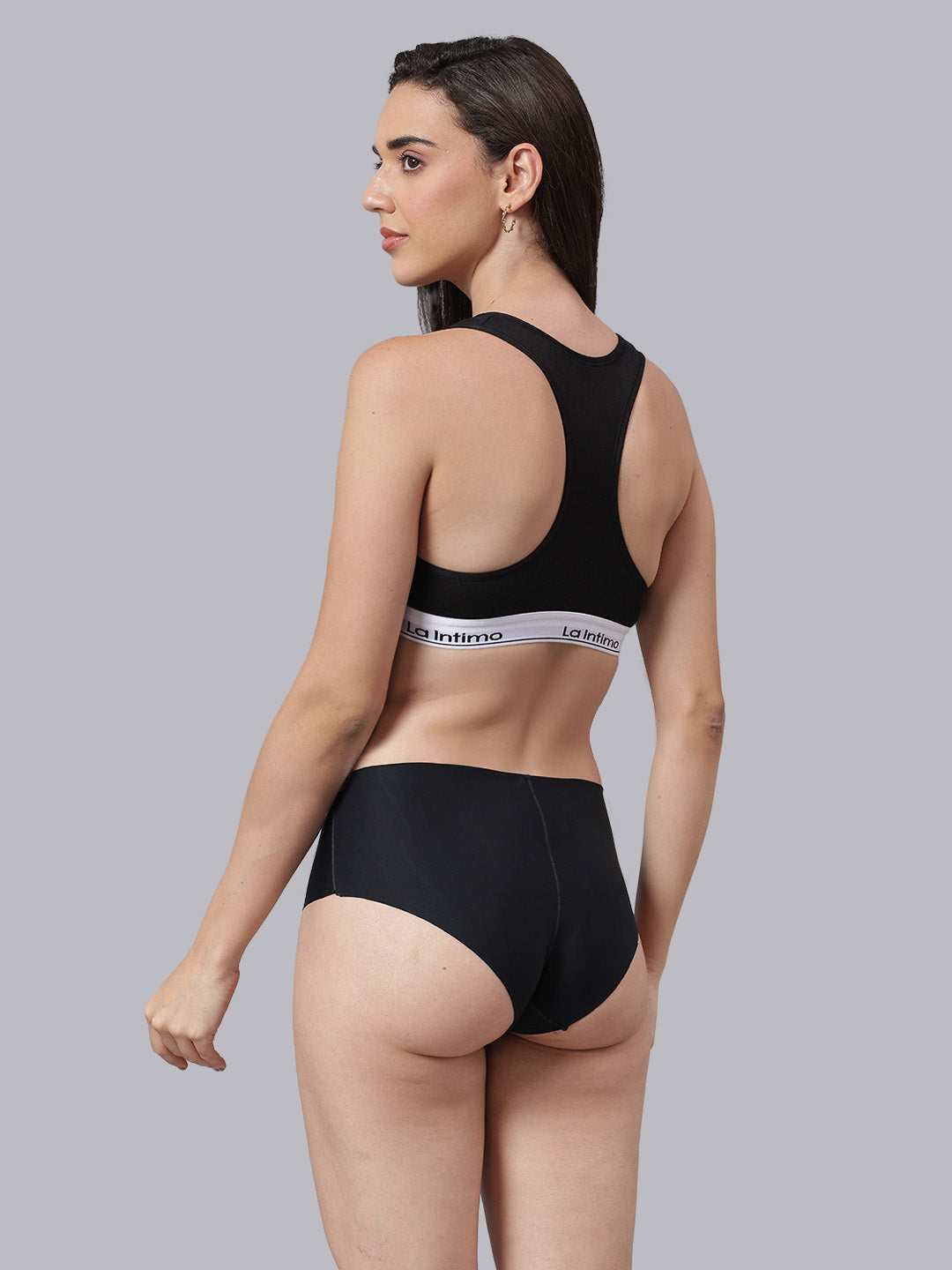 Women Satiny Soft RacerBack Combo Set