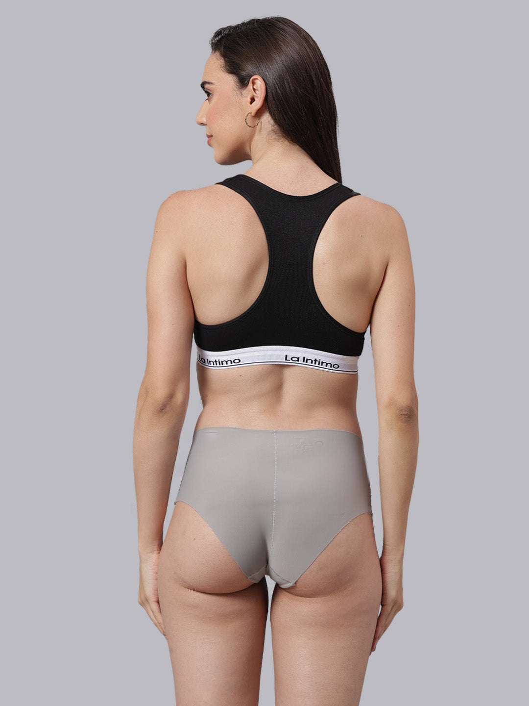 Women Satiny Soft RacerBack Combo Set