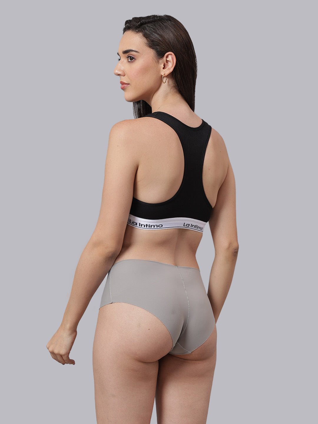 Women Satiny Soft RacerBack Combo Set