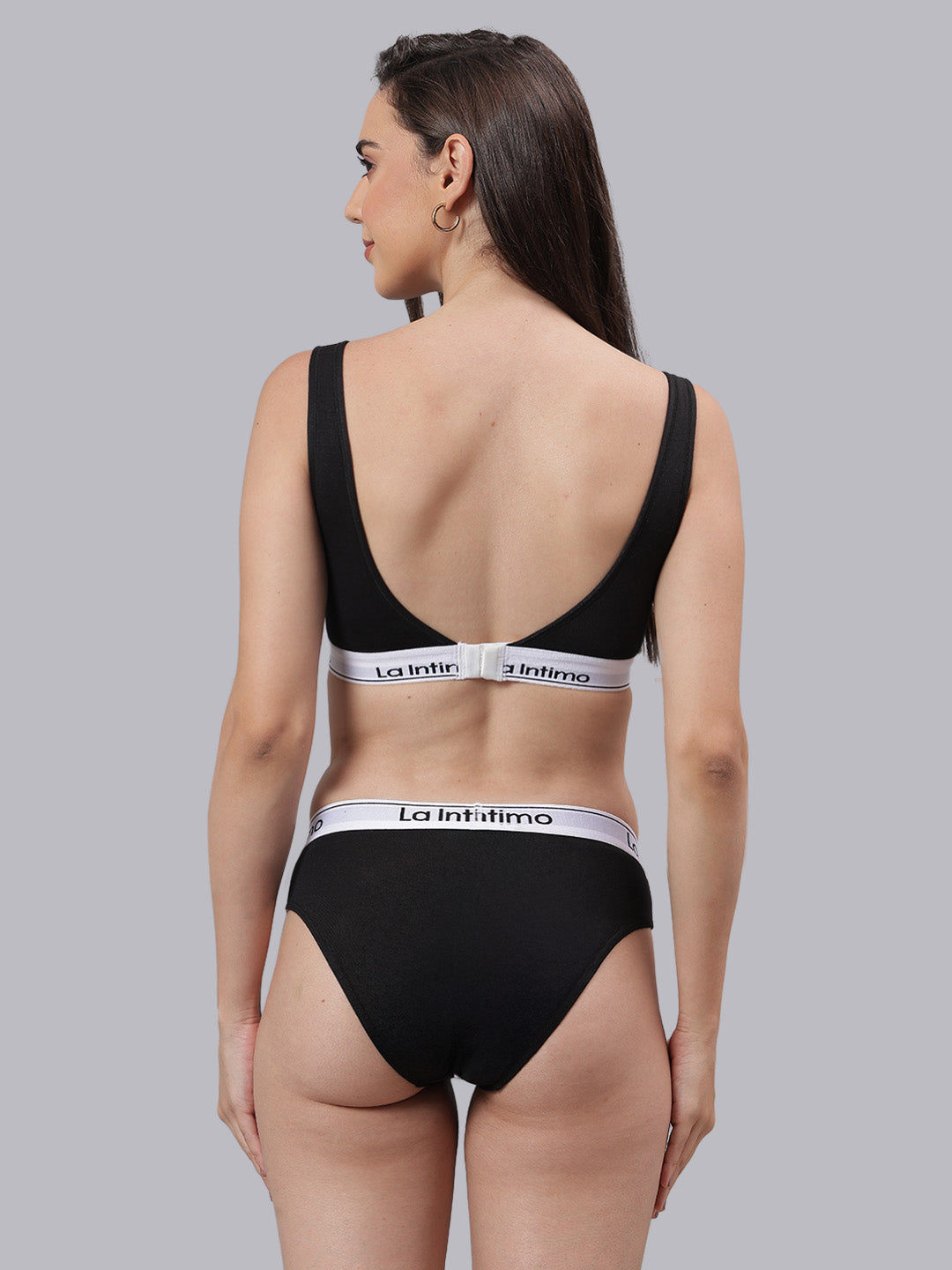 Women Beaut Bikini T-Shirt Bra Combo Set