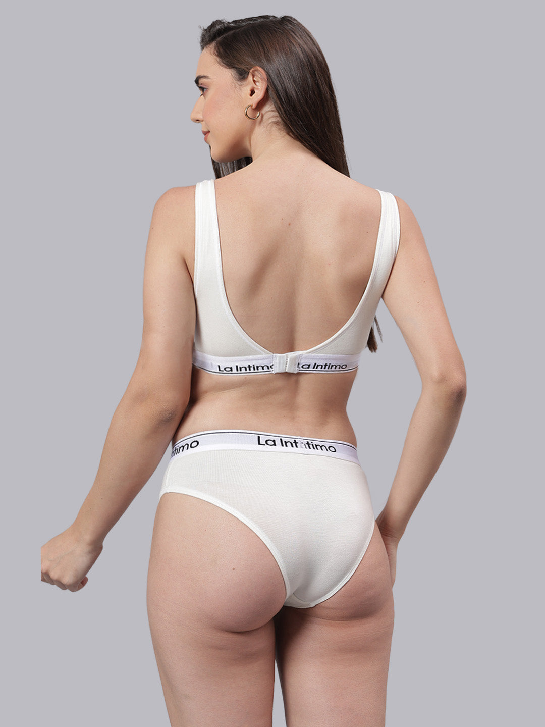 Women Beaut Bikini T-Shirt Bra Combo Set