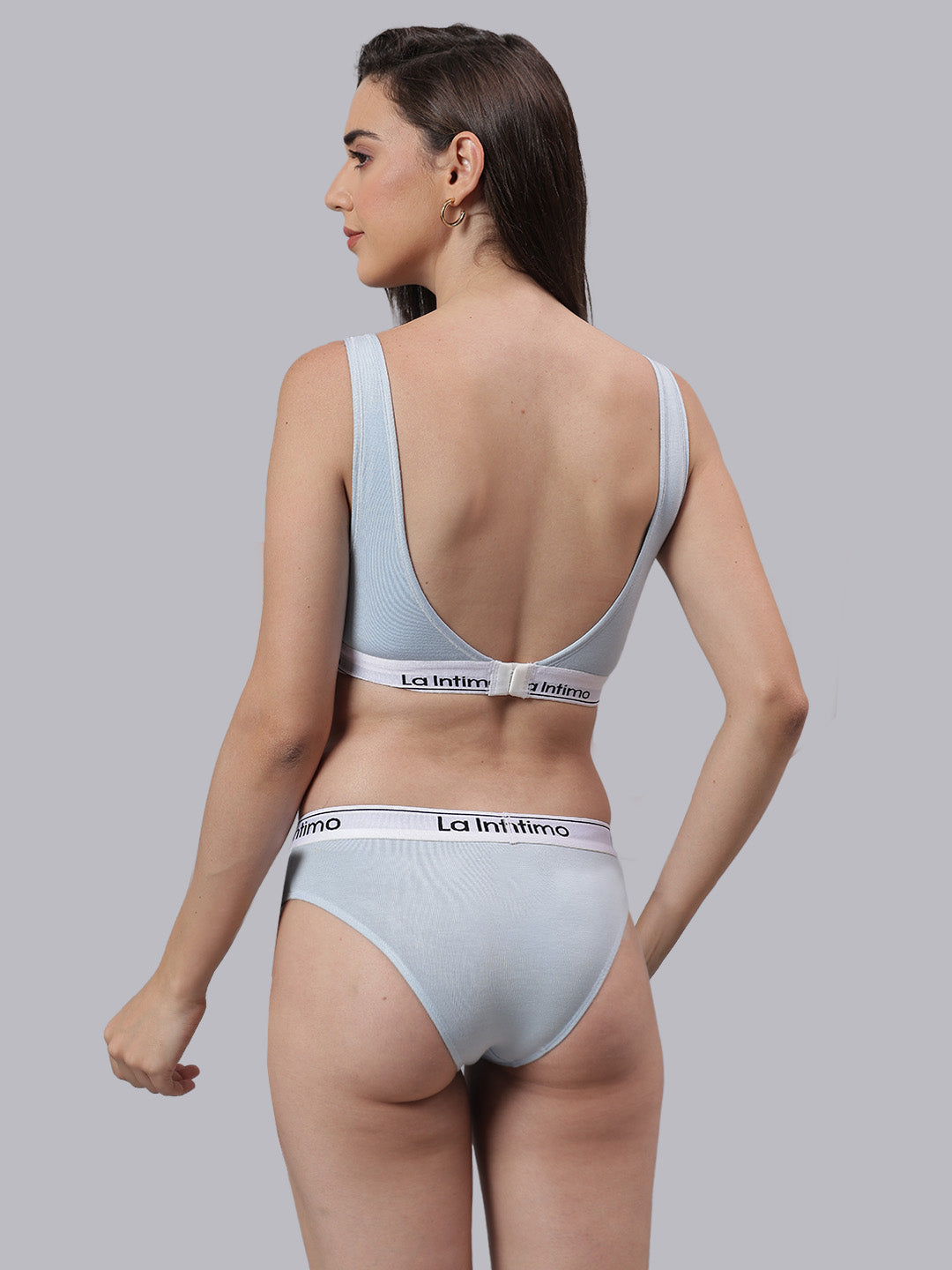 Women Beaut Bikini T-Shirt Bra Combo Set