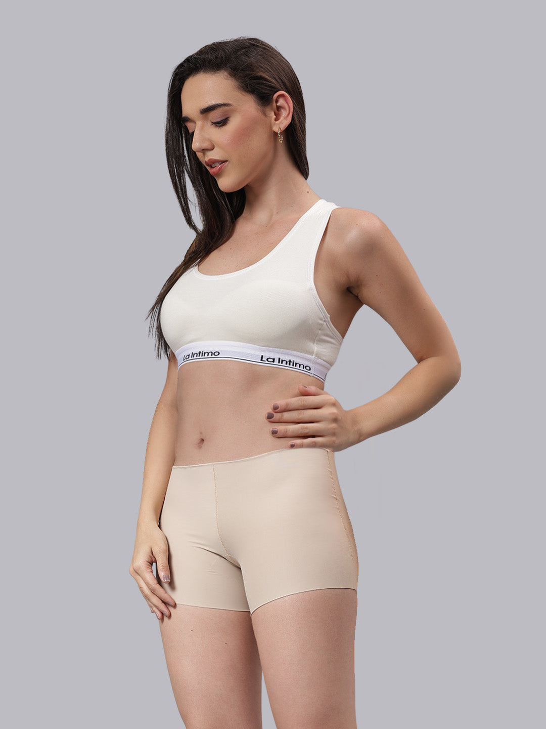 Women Silk Whisper T-Shirt Bra Combo Set