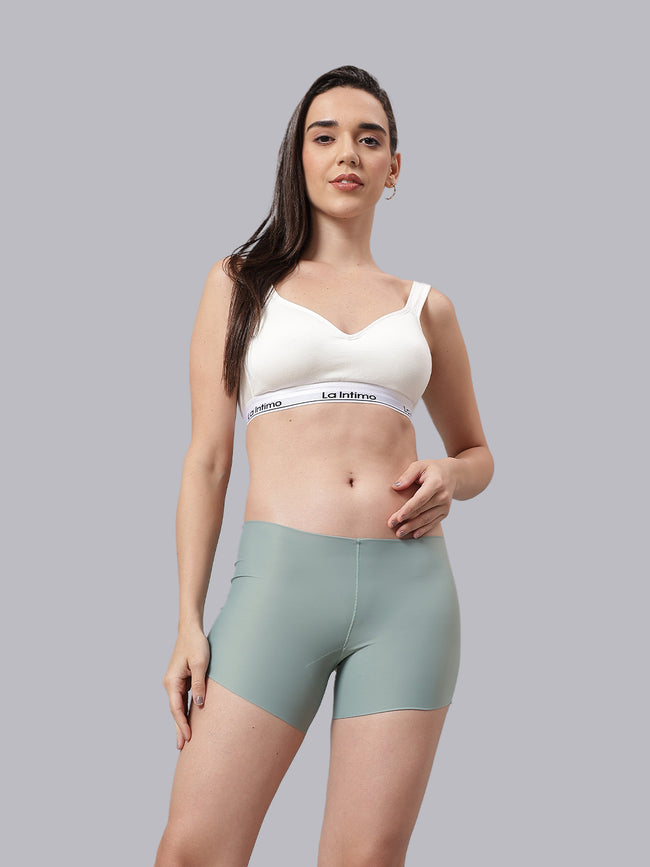 Women Silk Whisper T-Shirt Bra Combo Set