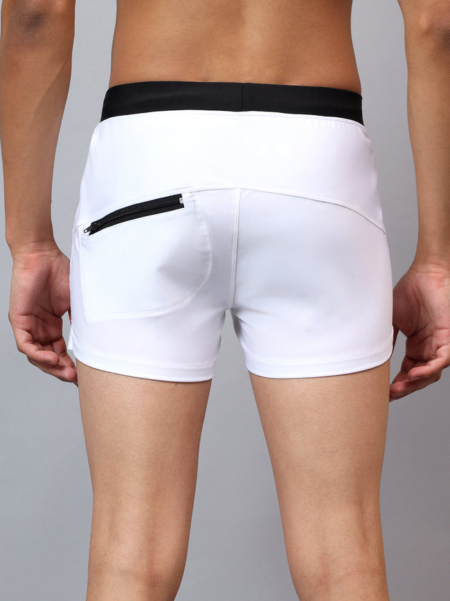 Arctic Swim Trunks with contrast waistband