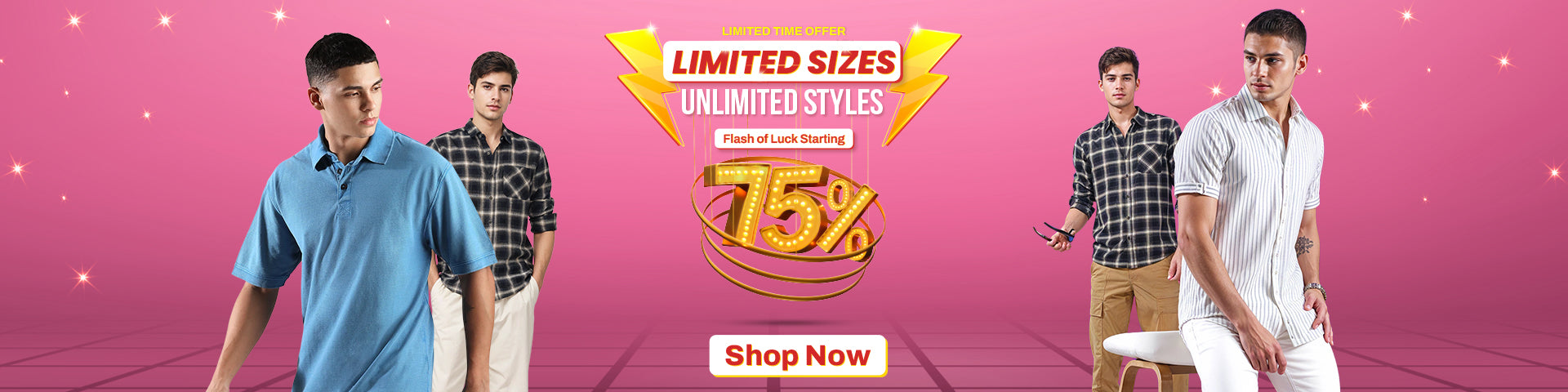 Product promotion banner