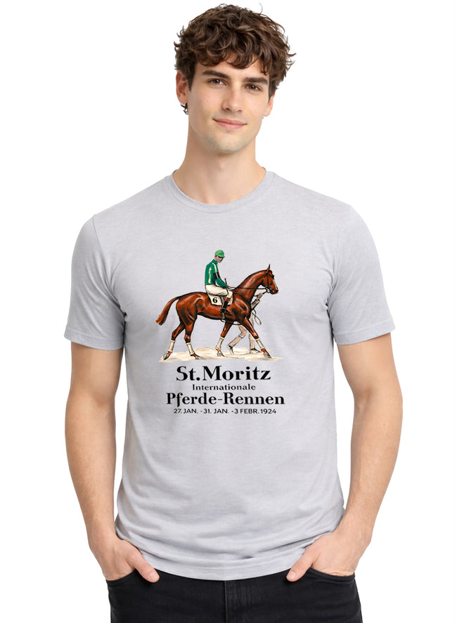 Men Grey Vintage Printed T-Shirt
