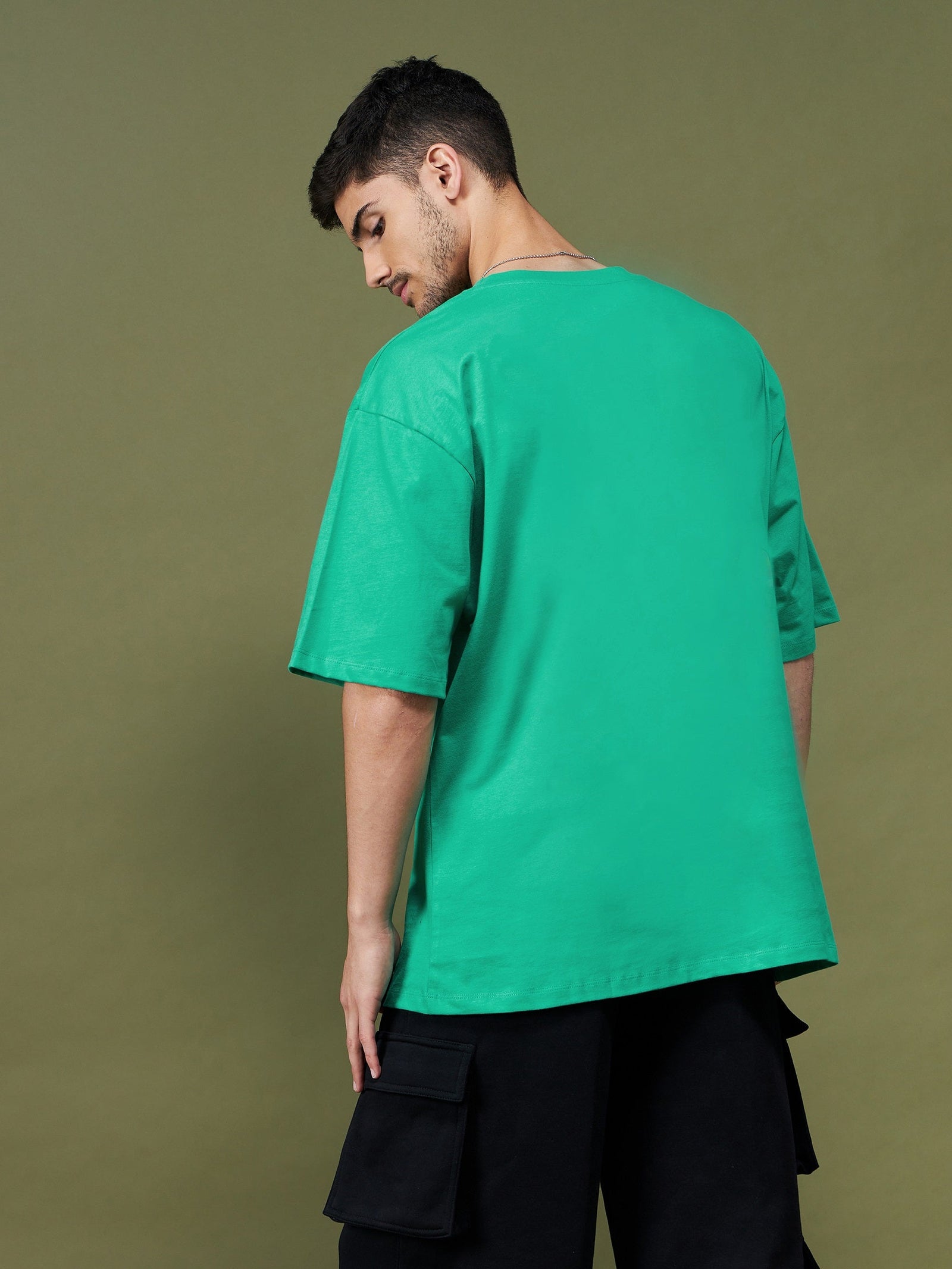 Unisex Green Desire Oversized T-Shirt