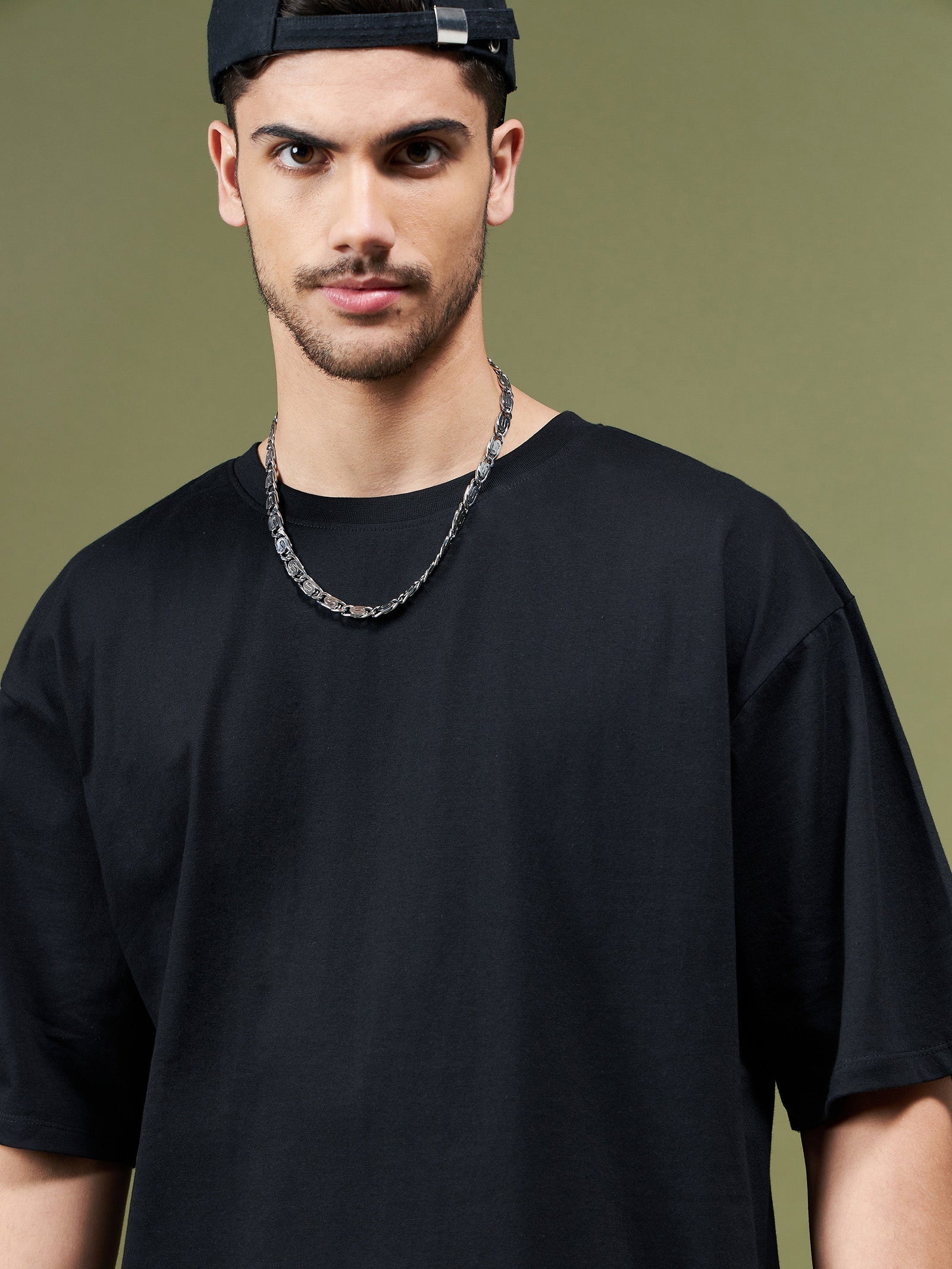 Unisex Black YOUNG & RECKLESS Oversized T-Shirt