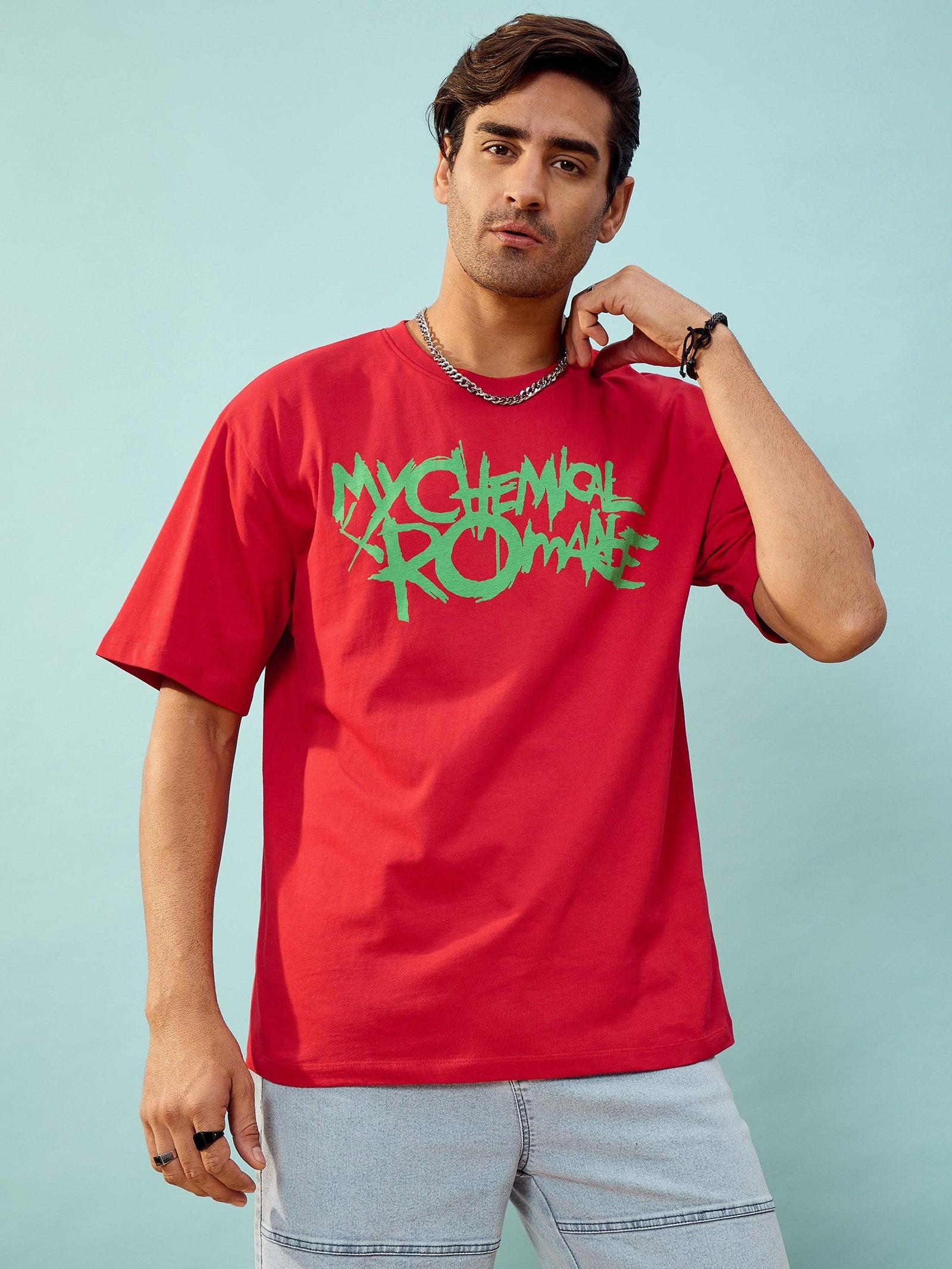 Unisex Red Chemical Romance Oversize T-Shirt