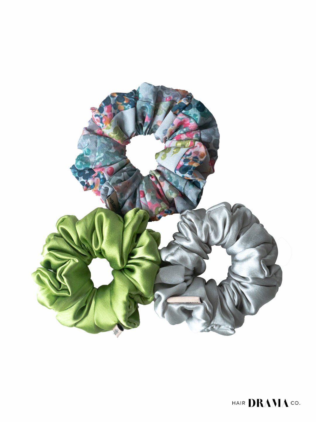 Multi House Of Spring Scrunchies Set Of 3