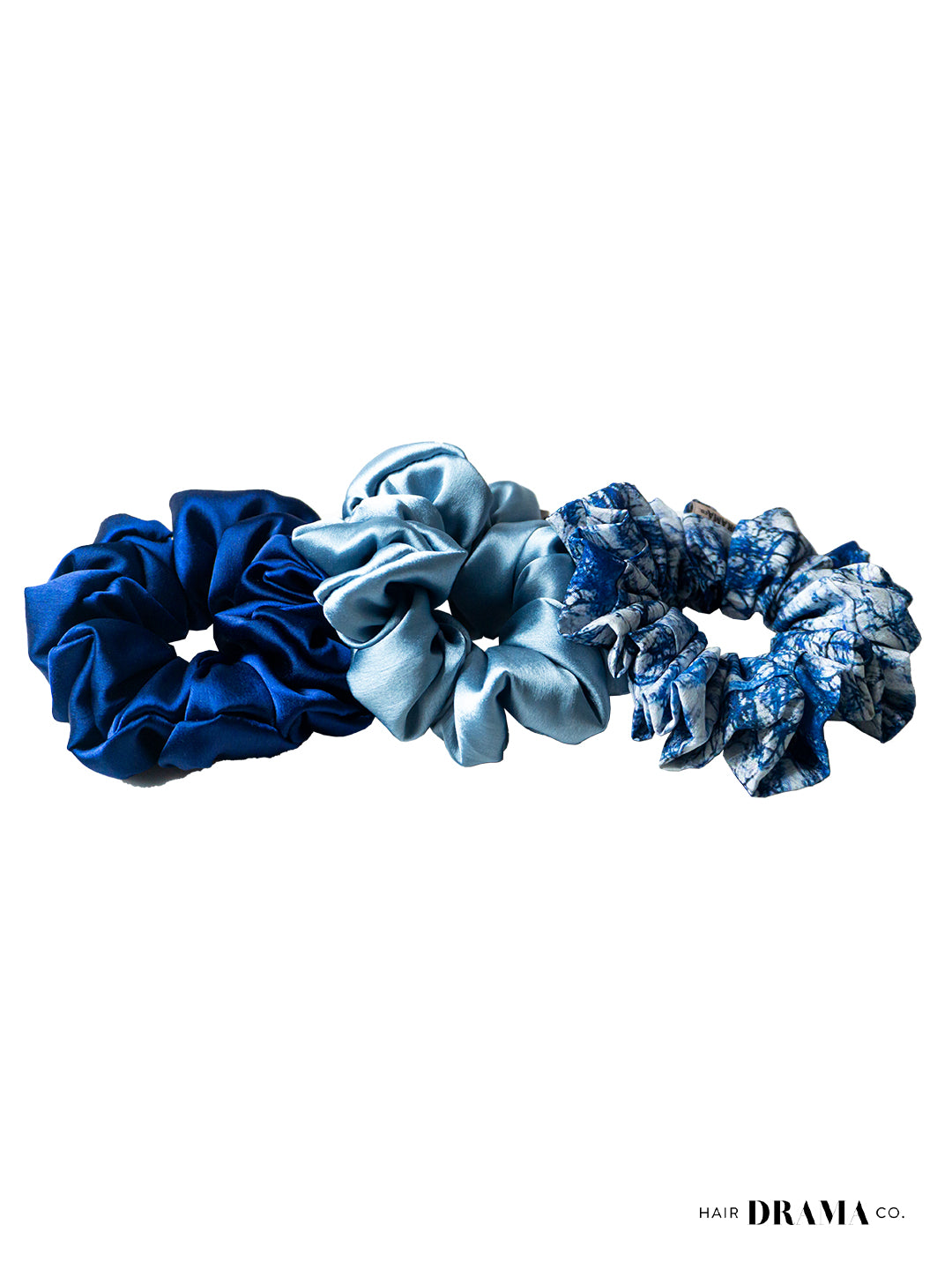 No Monday Blues Scrunchies Set Of 3