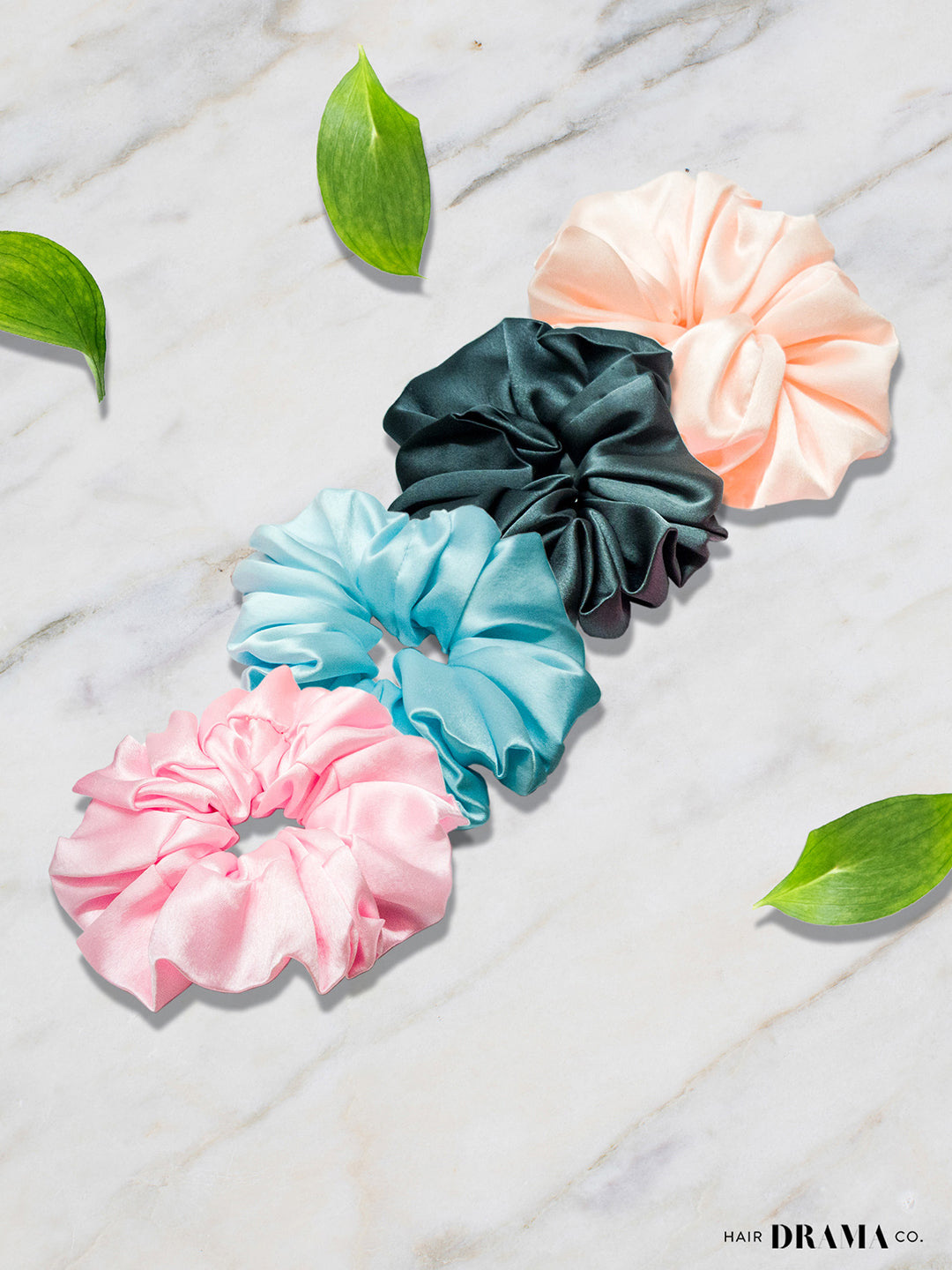 Multi Scrunchies Set Of 4