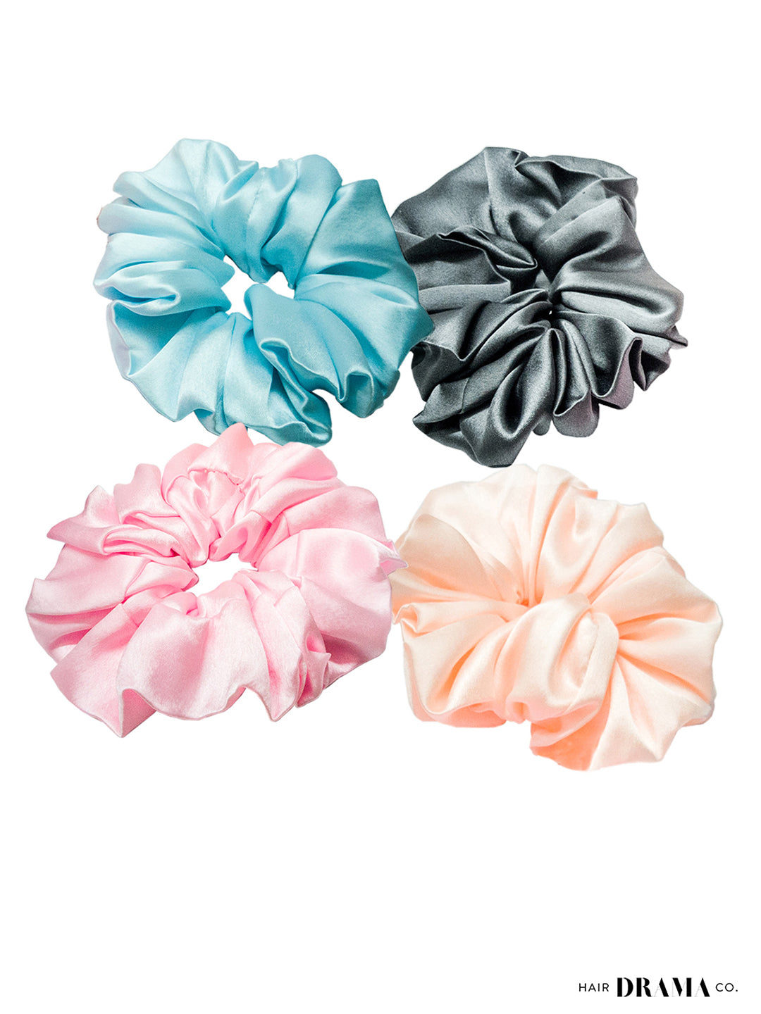 Multi Scrunchies Set Of 4