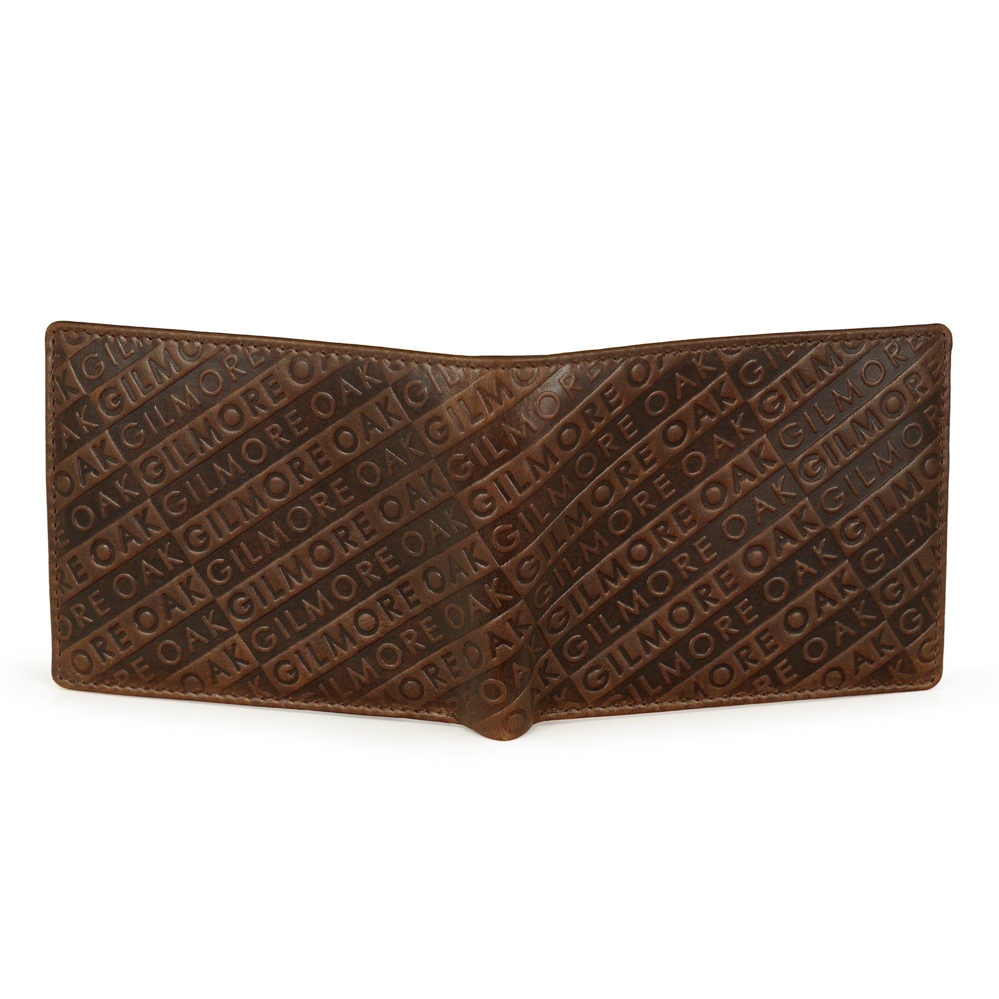 Brown Leather Two Fold Wallet
