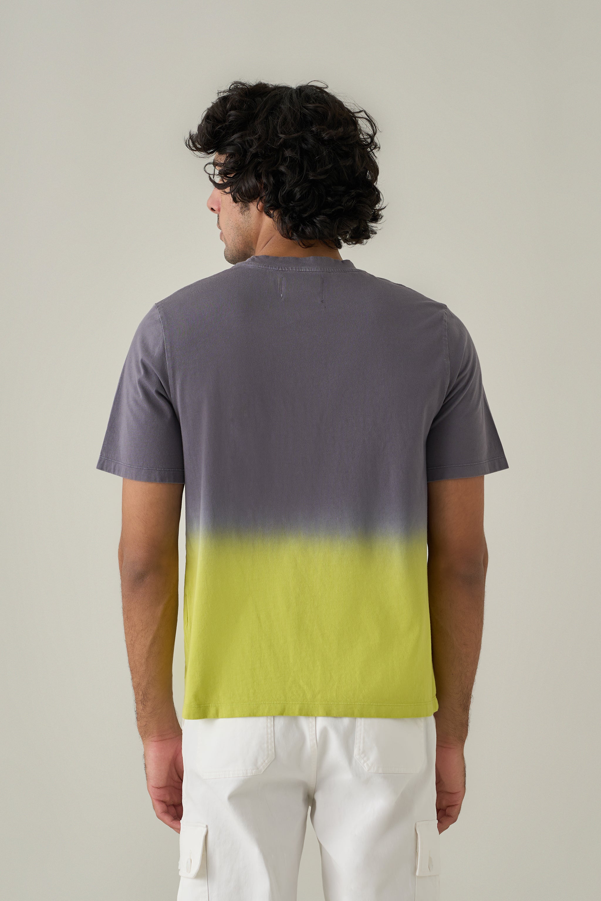 Men Multi Third Eye Ombre T-shirt
