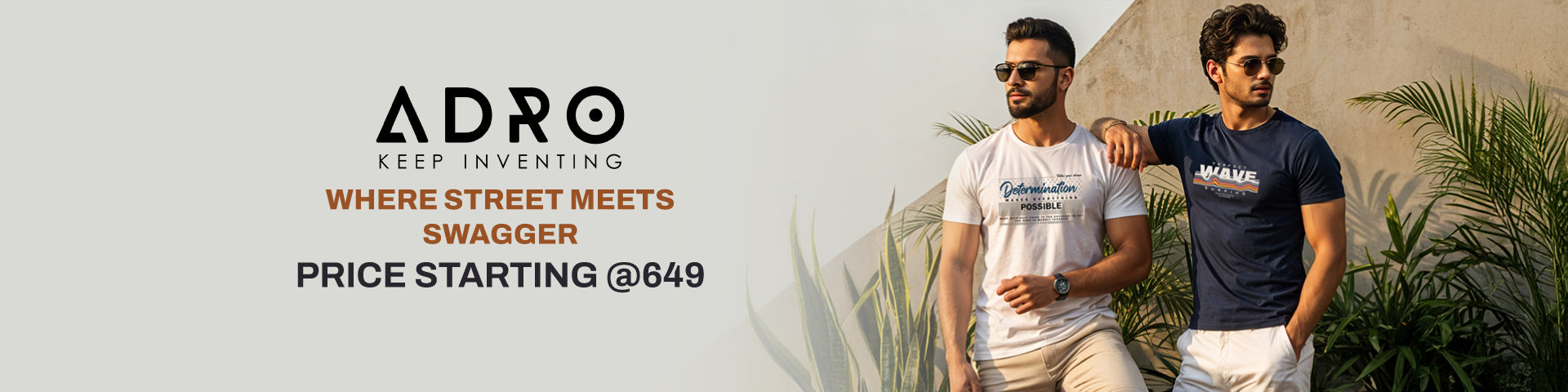 Product promotion banner