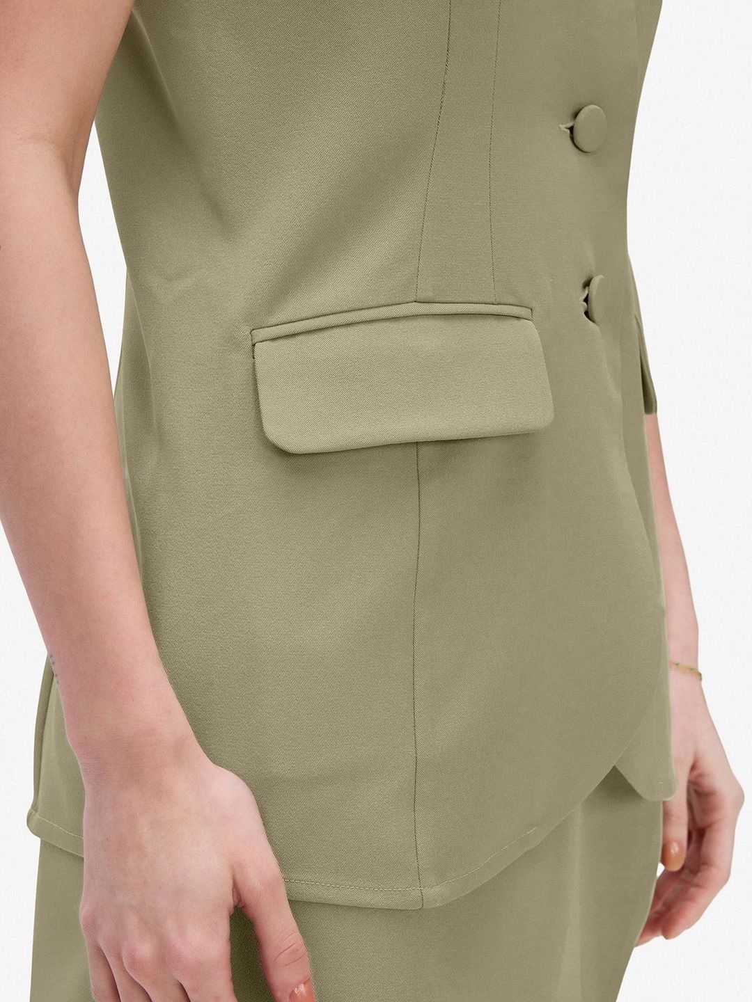 Women Olive Blazer