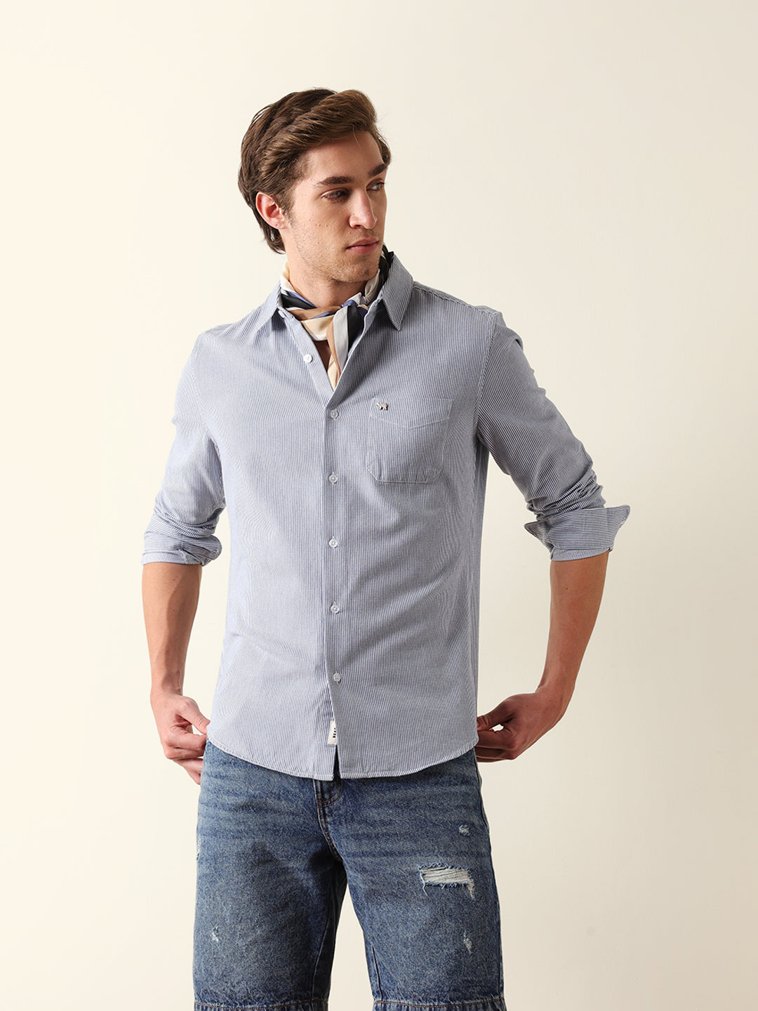 Men Long Sleeves Shirt