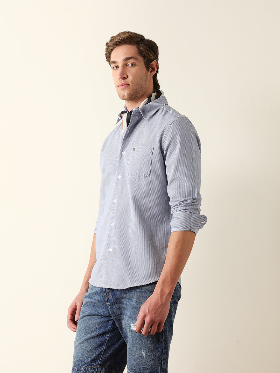 Men Long Sleeves Shirt
