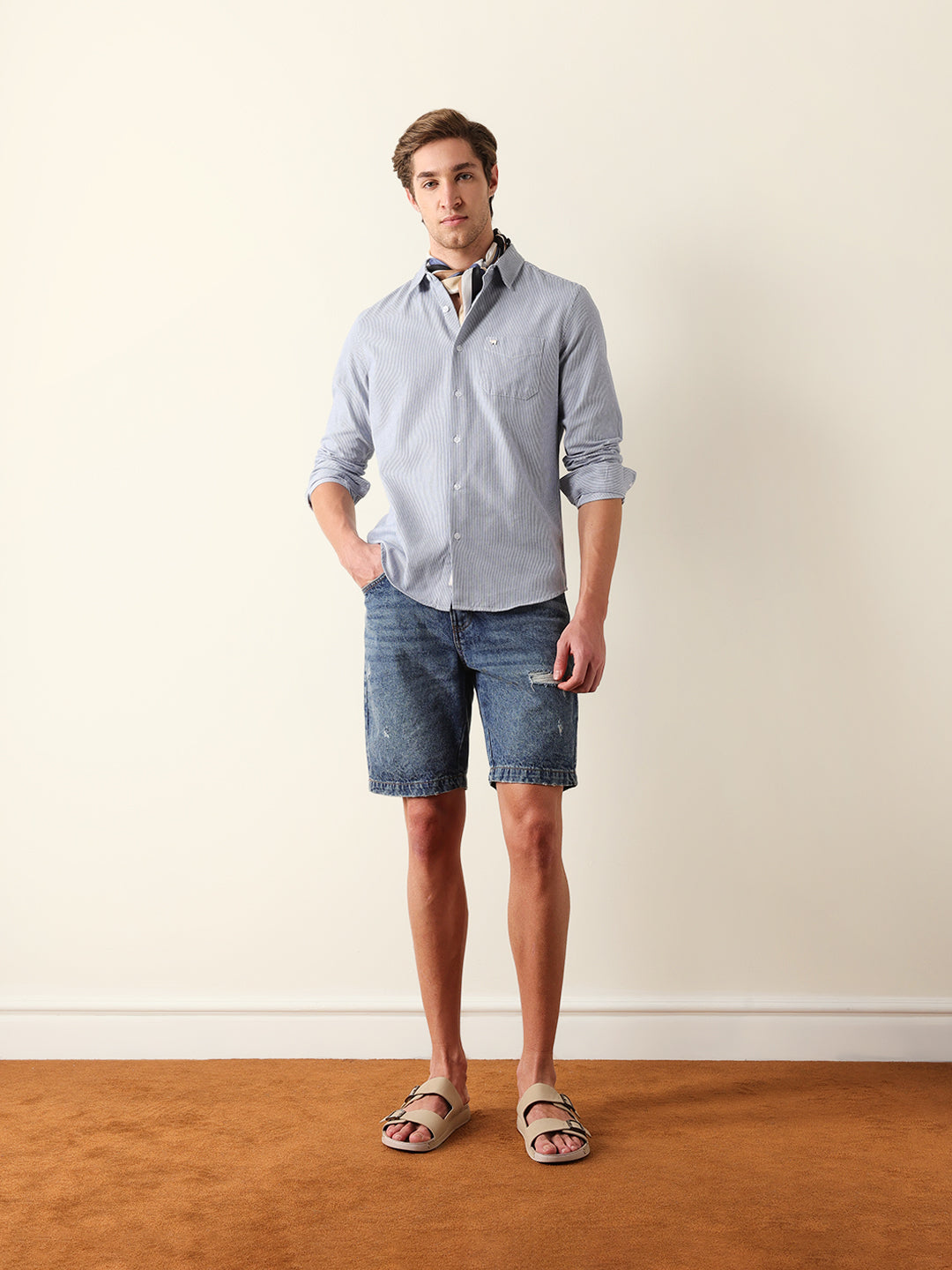 Men Long Sleeves Shirt