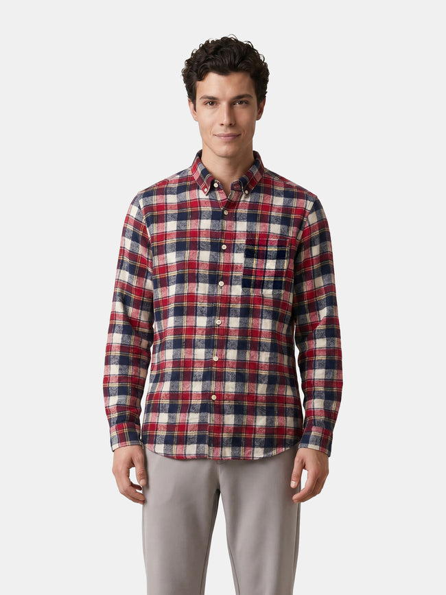 Men Multi Checked Shirt