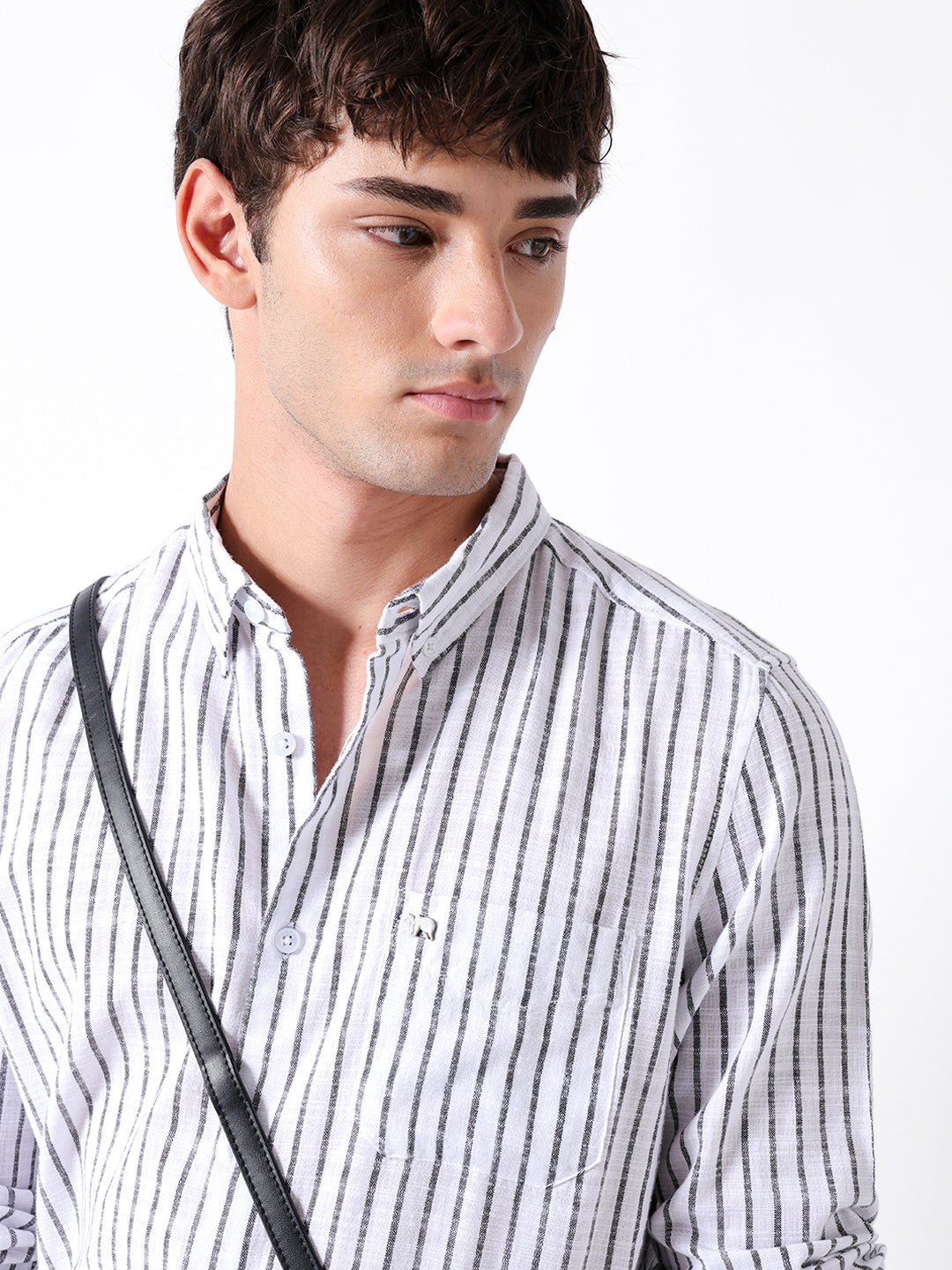 Men Grey Casual Shirt