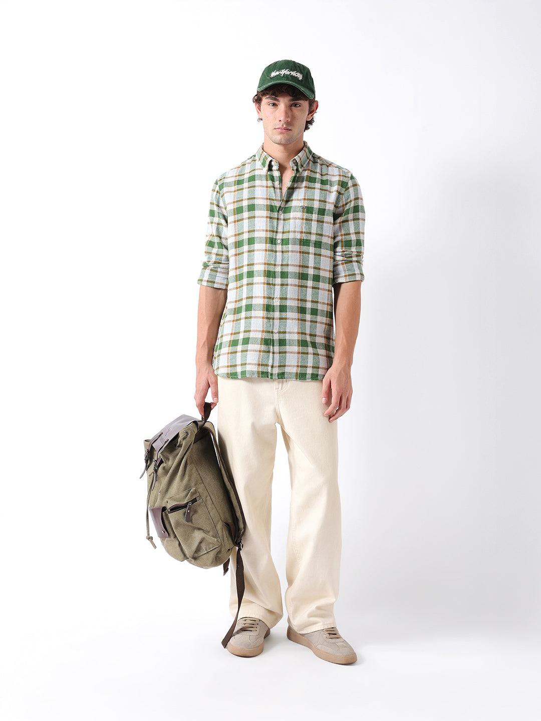 Men Multi Checked Shirt
