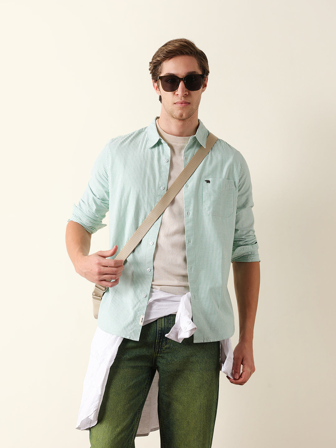 Men Long Sleeves Shirt