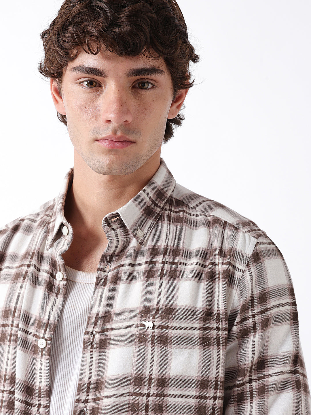Men Multi Checked Shirt