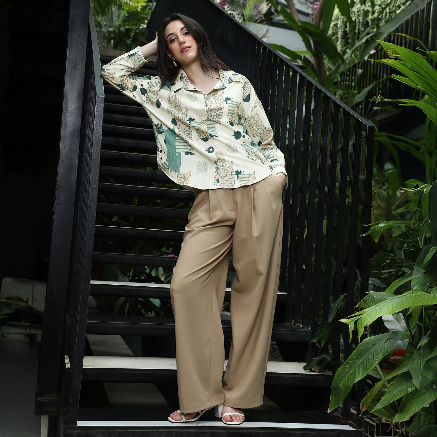 Women Multi Oversized Shirt