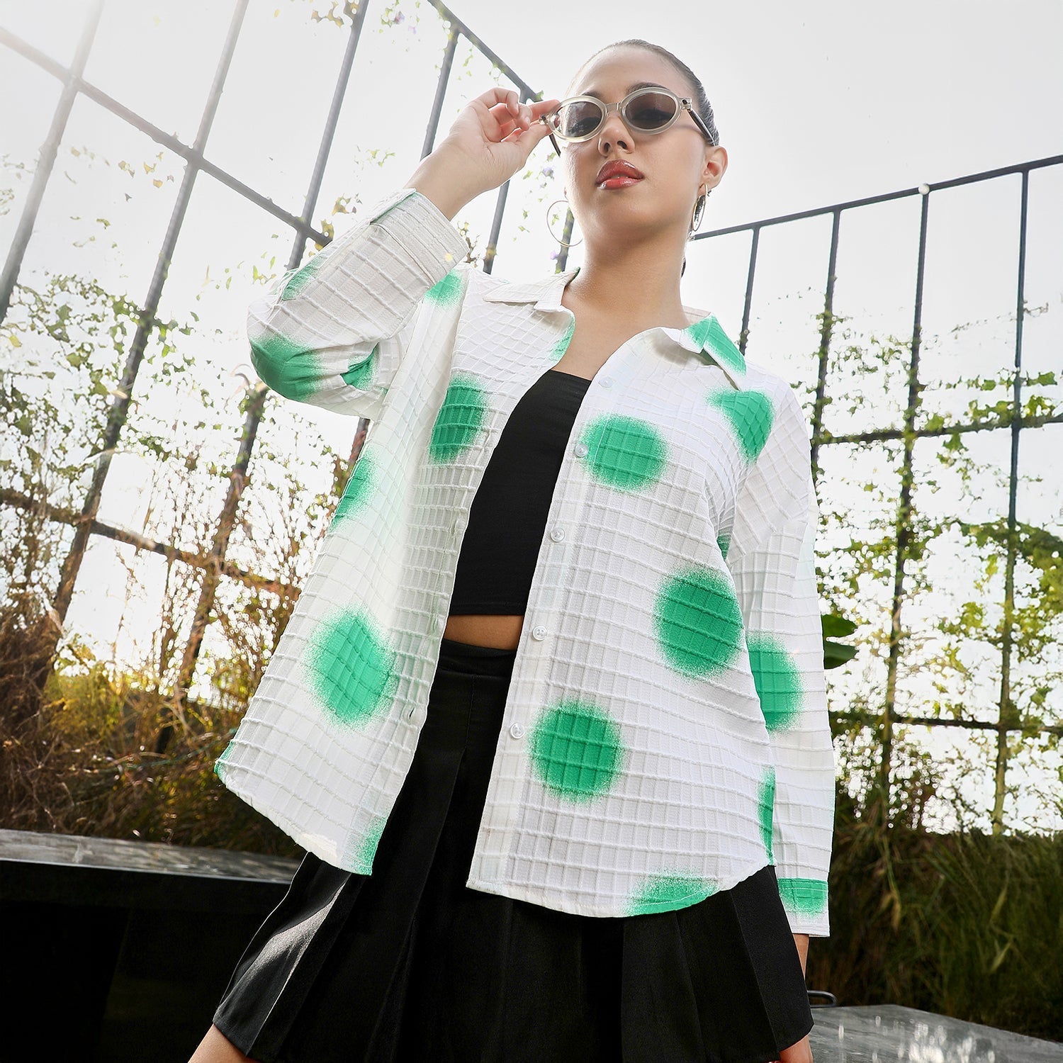 Women Multi Oversized Shirt