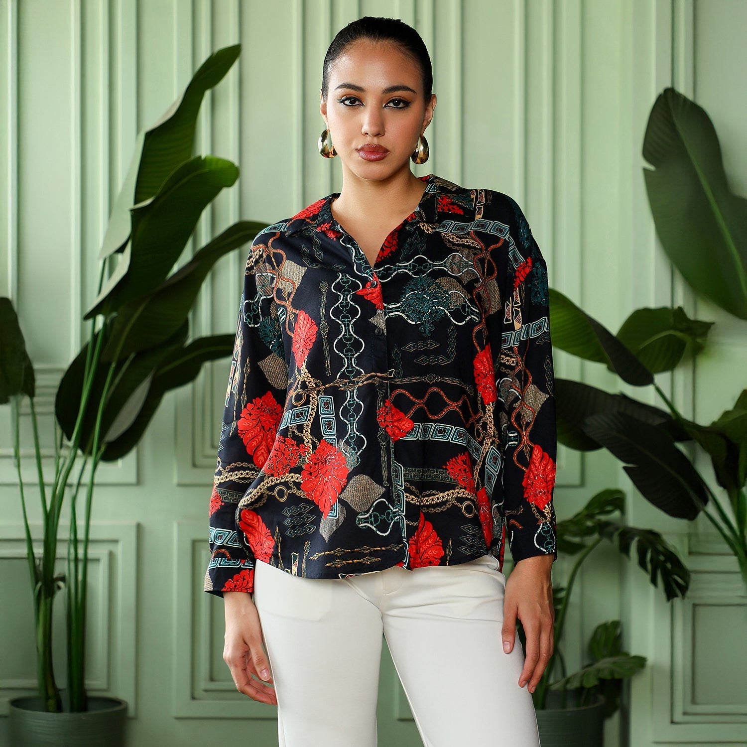 Women Multi Oversized Shirt