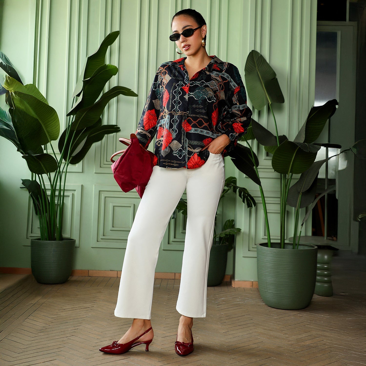 Women Multi Oversized Shirt