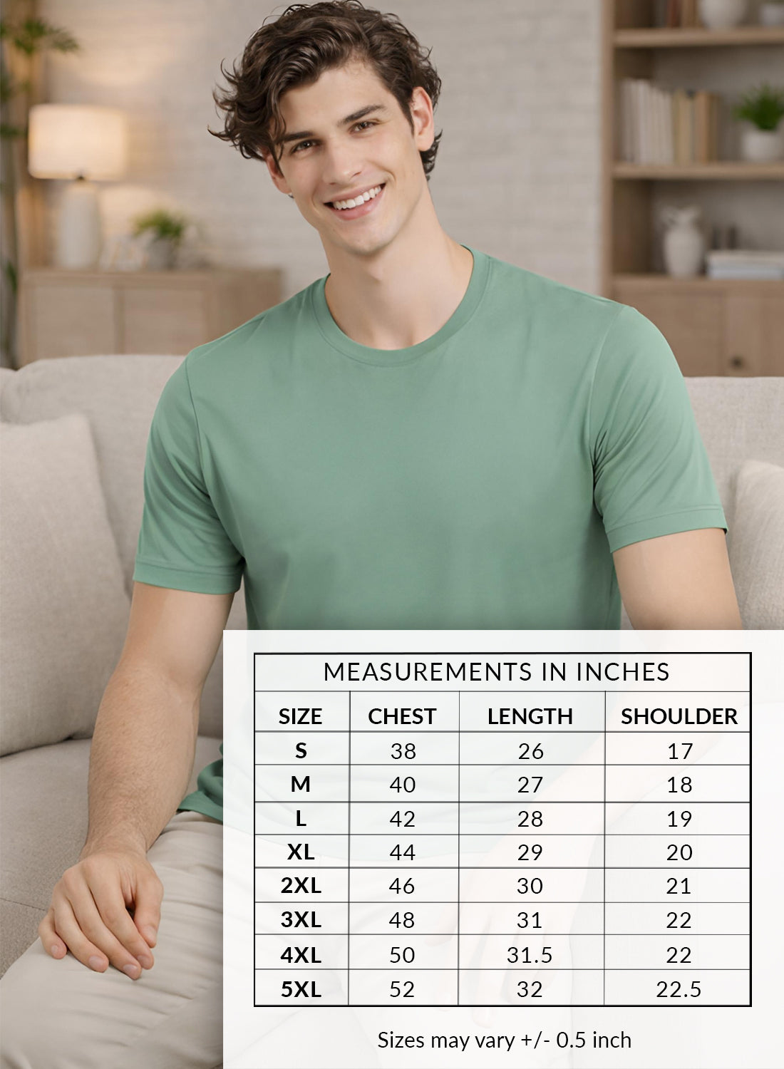 Men Badminton Graphic T-Shirt