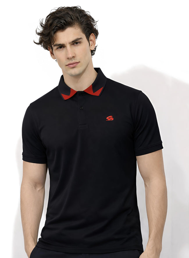Men Cotton Polo T Shirt