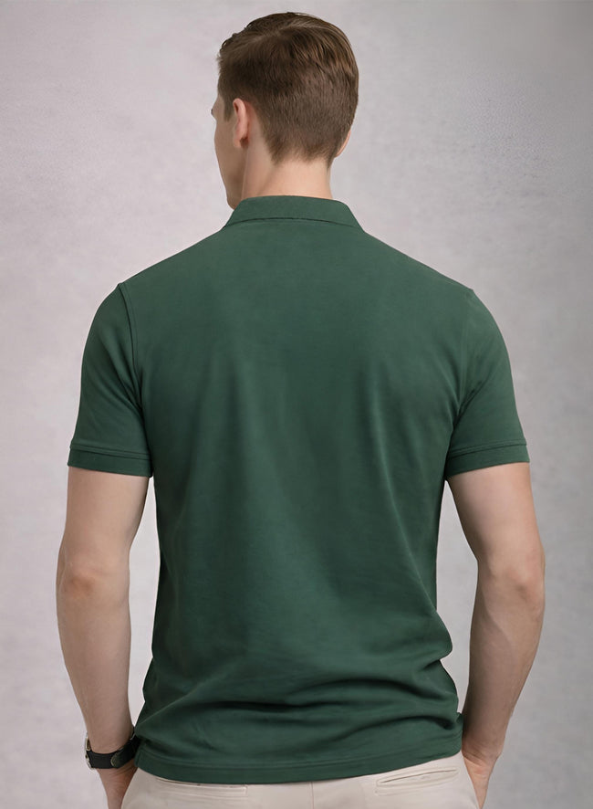 Men Cotton Polo T Shirt