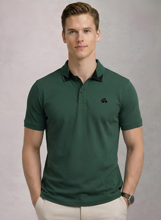 Men Cotton Polo T Shirt