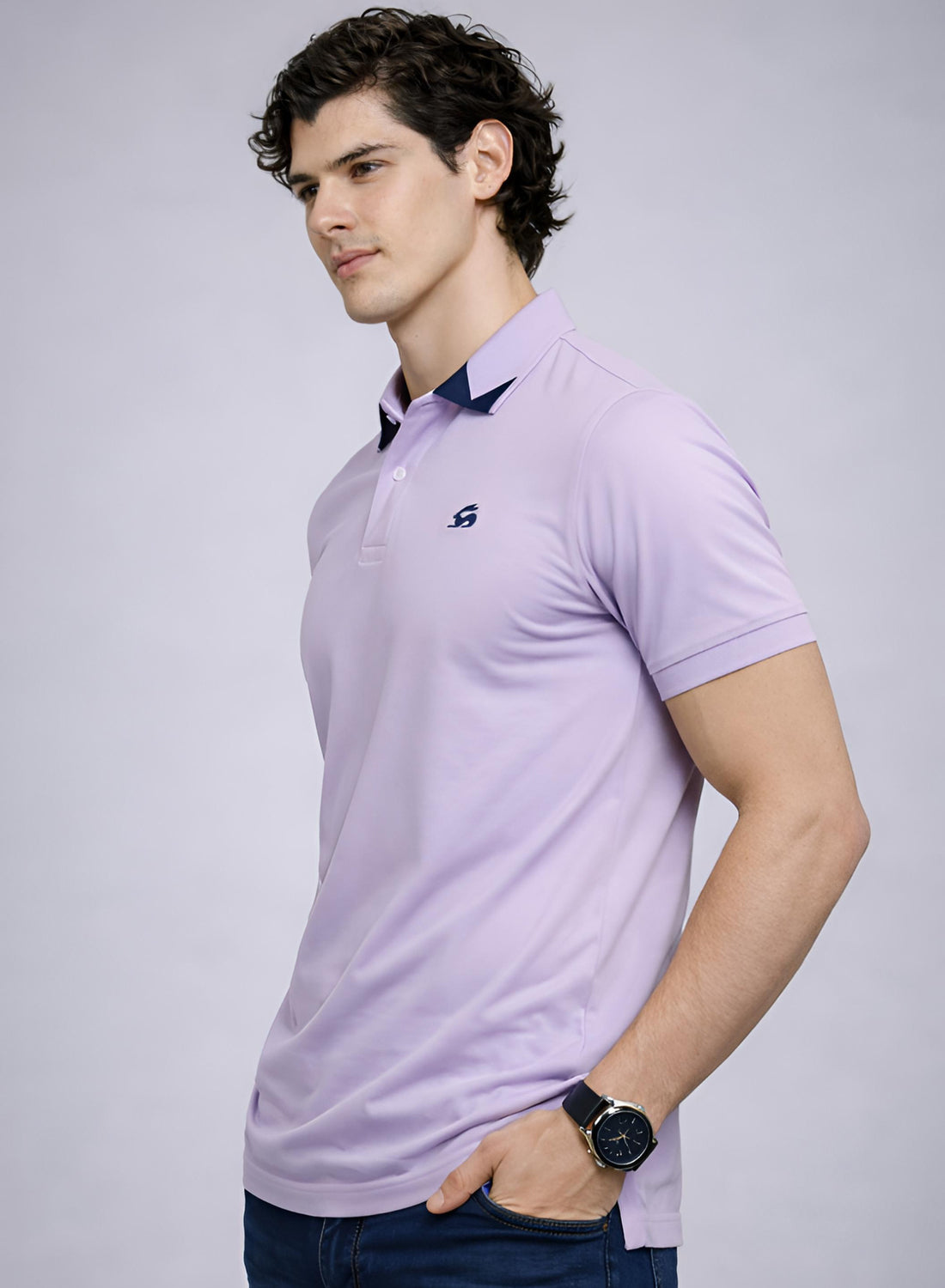 Men Cotton Polo T Shirt
