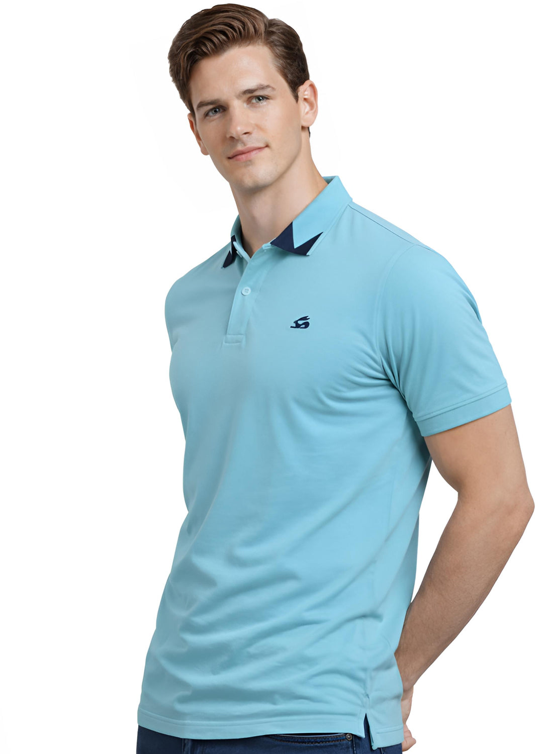 Men Cotton Polo T Shirt