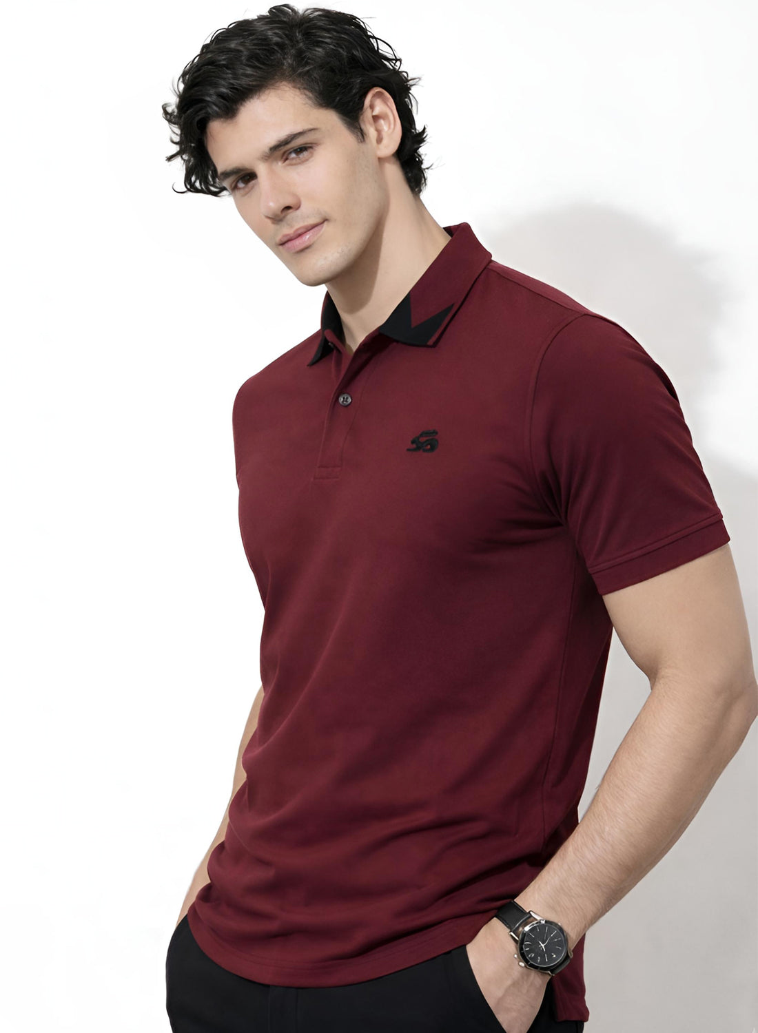 Men Cotton Polo T Shirt