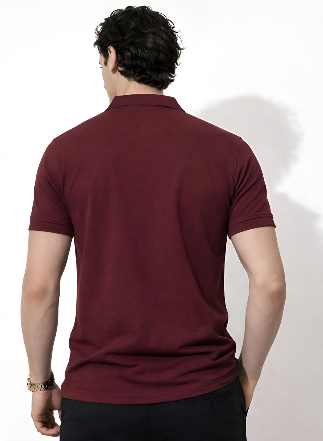 Men Cotton Polo T Shirt