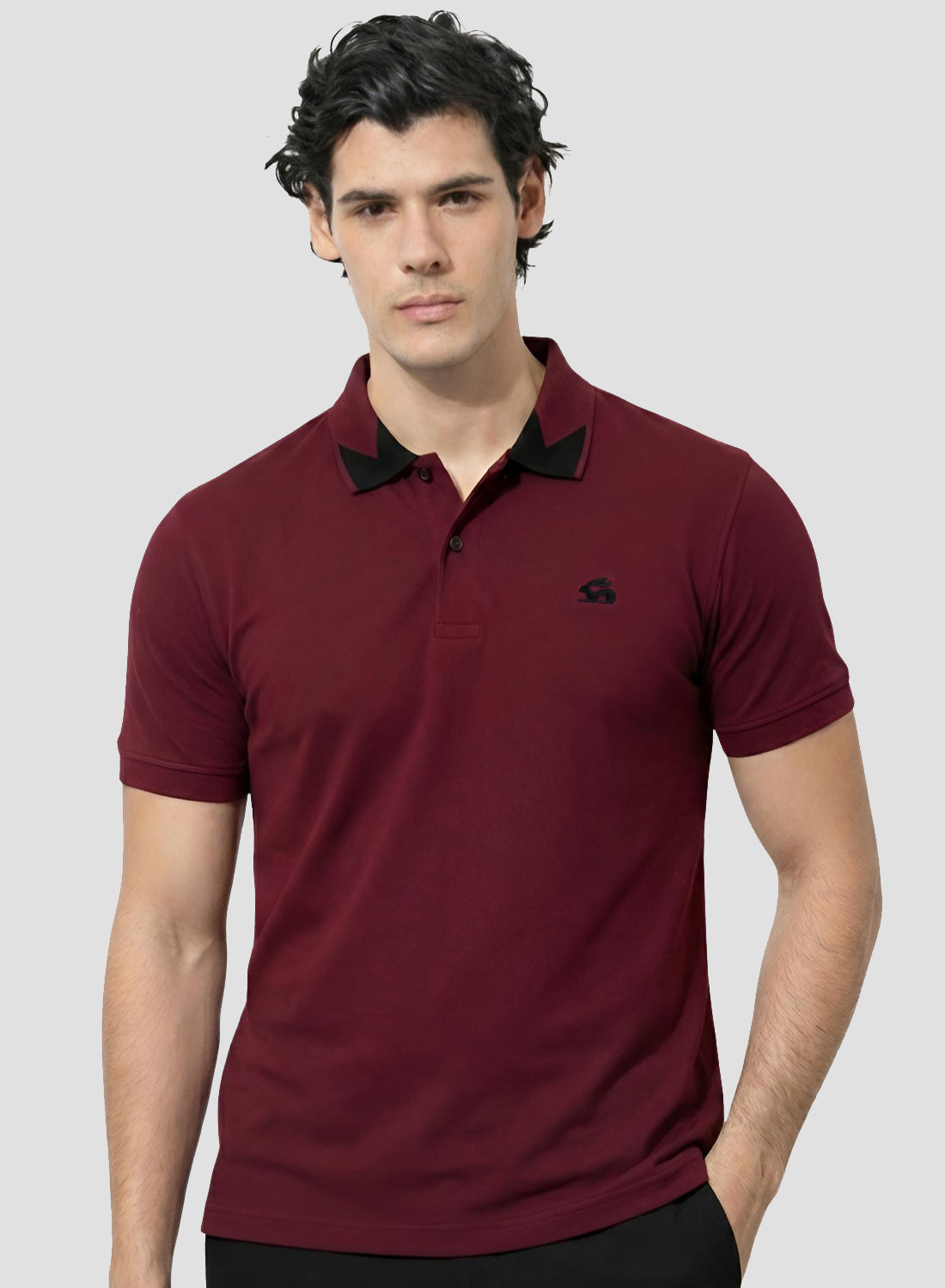 Men Cotton Polo T Shirt