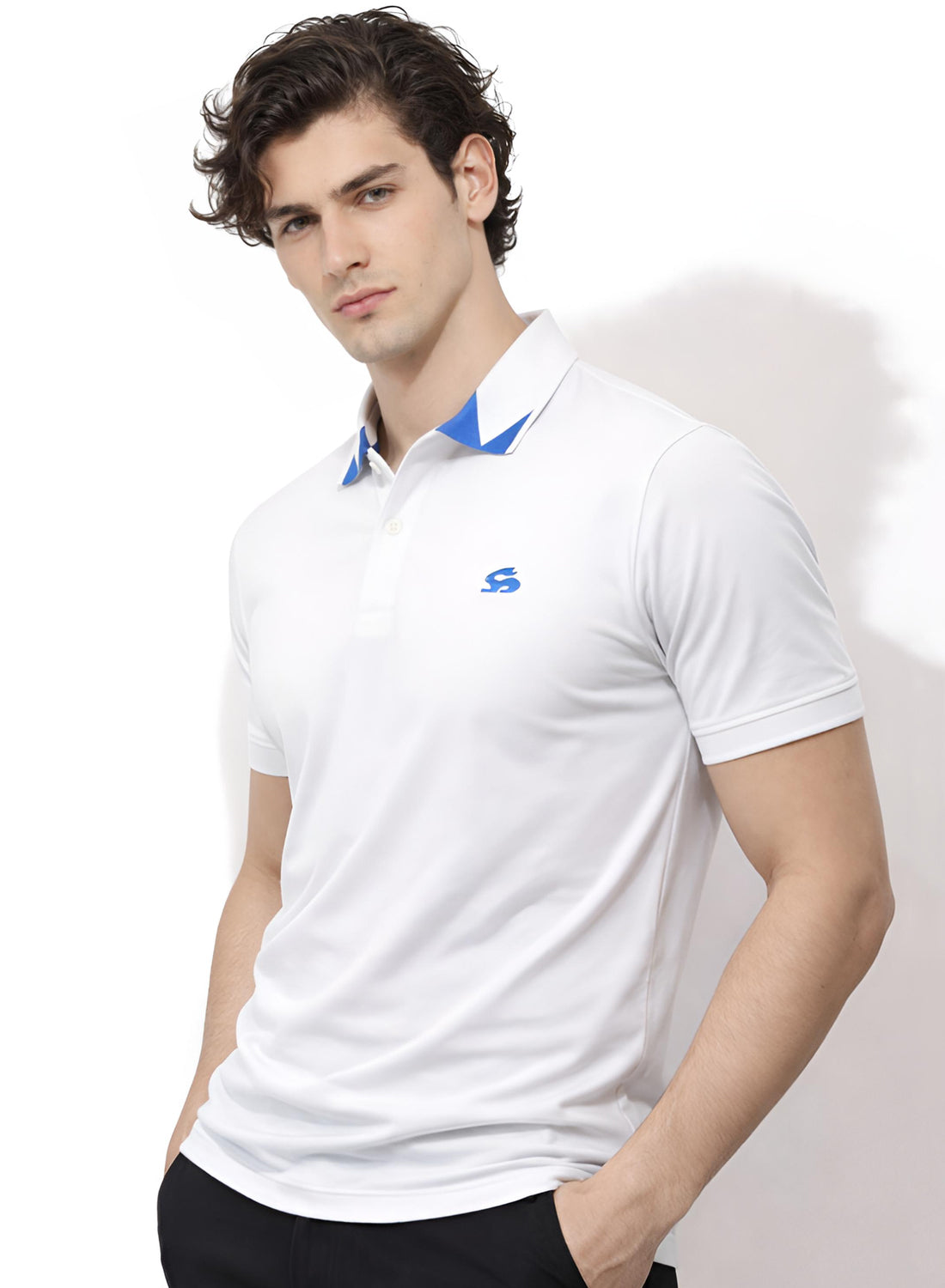 Men Cotton Polo T Shirt