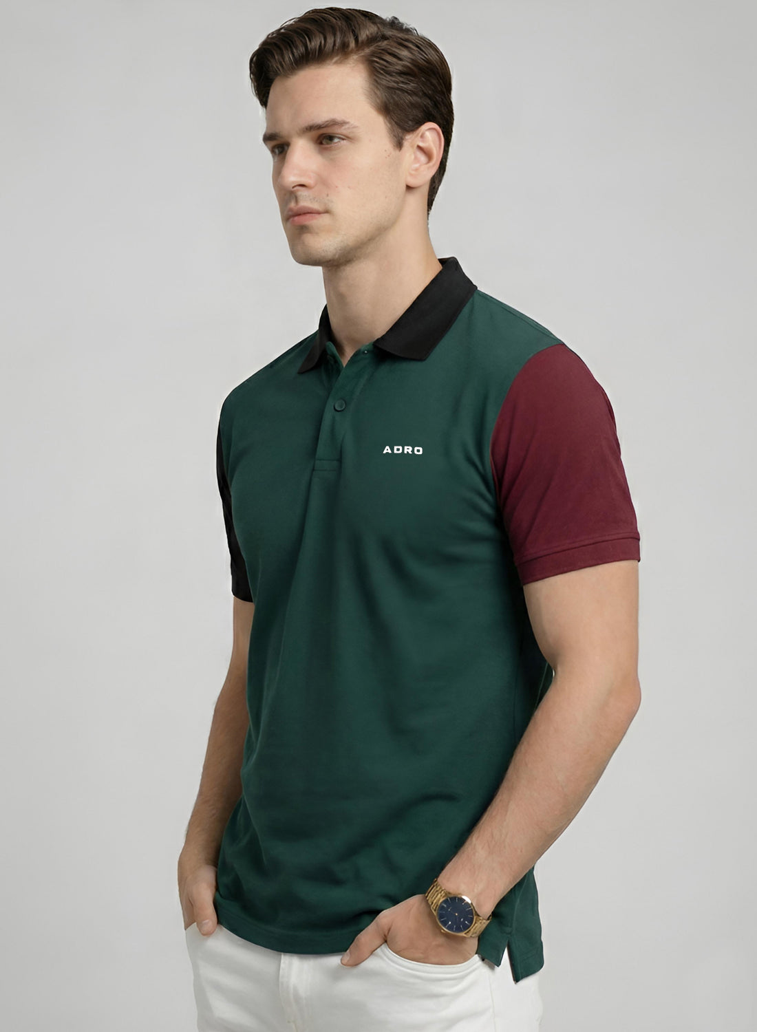 Men Cotton Polo T Shirt