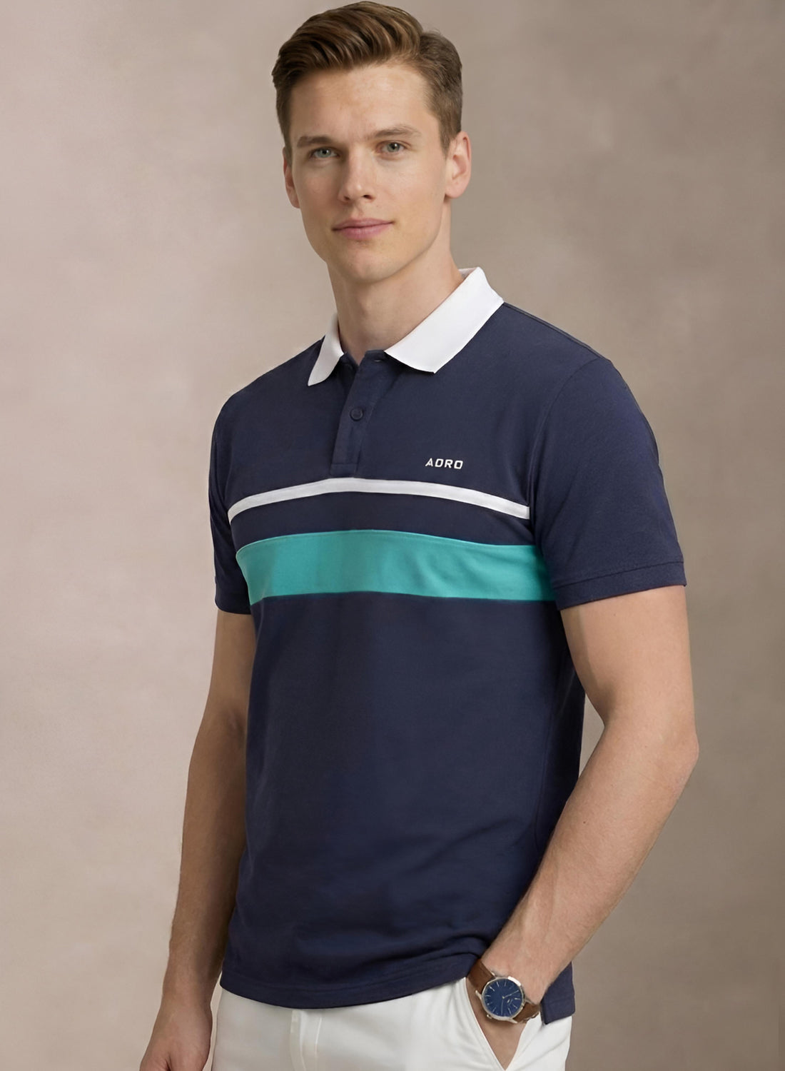 Men Cotton Polo T Shirt