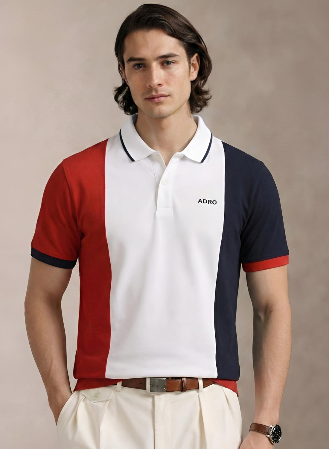Men Cotton Polo T Shirt